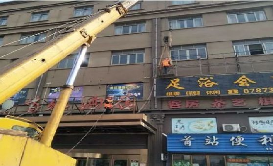 汉阴安装较高的门店招牌有什么好的方法？